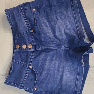 Guess high rise shorts